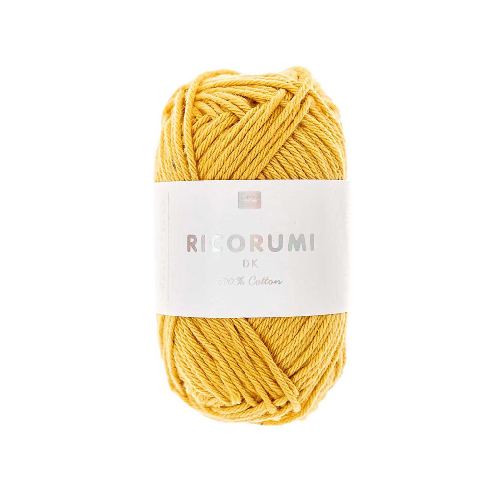 Włóczka bawełniana Ricorumi DK - Rico Design - Saffron, 25 g