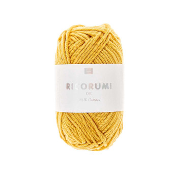 Ricorumi DK cotton yarn - Rico Design - Saffron, 25 g