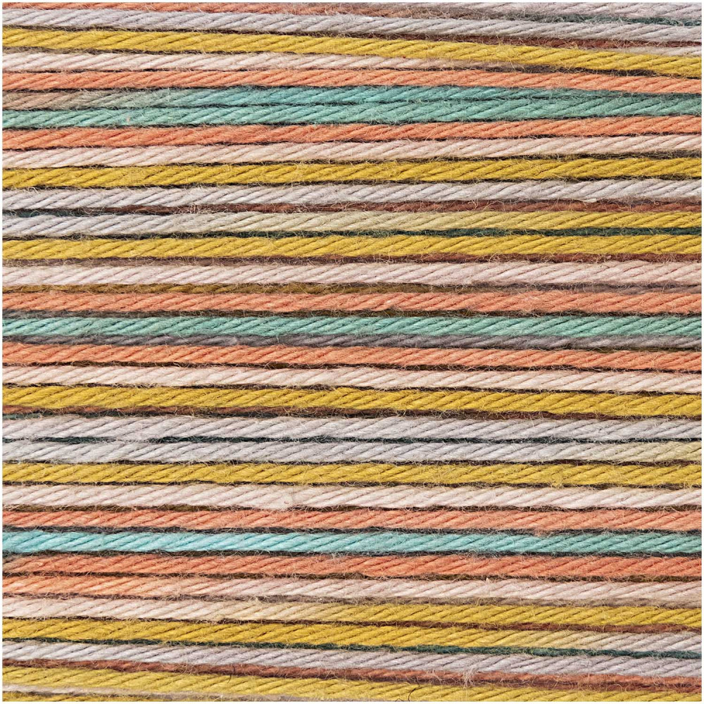 Włóczka bawełniana Ricorumi Print DK - Rico Design - Multicolor, 25 g