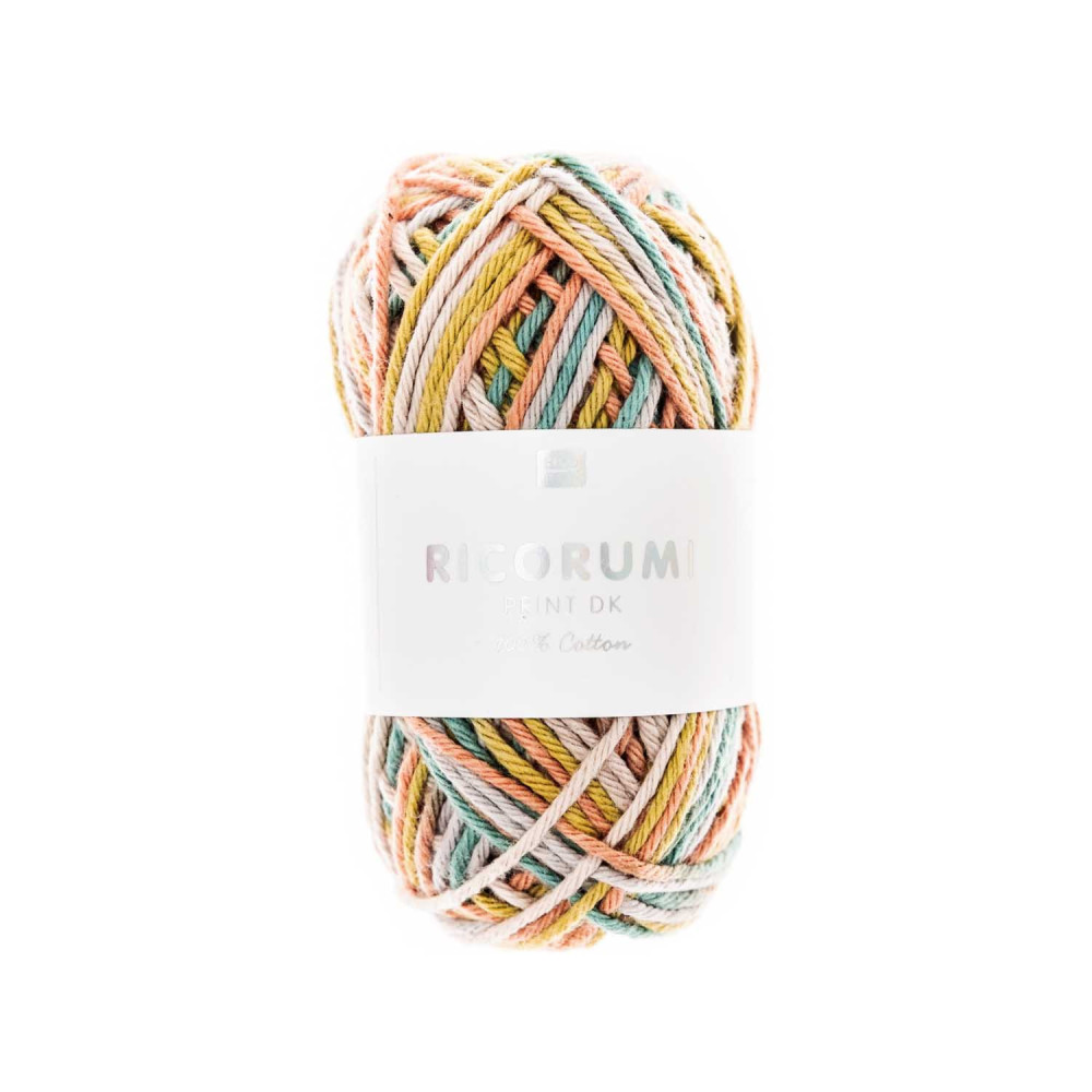 Włóczka bawełniana Ricorumi Print DK - Rico Design - Multicolor, 25 g