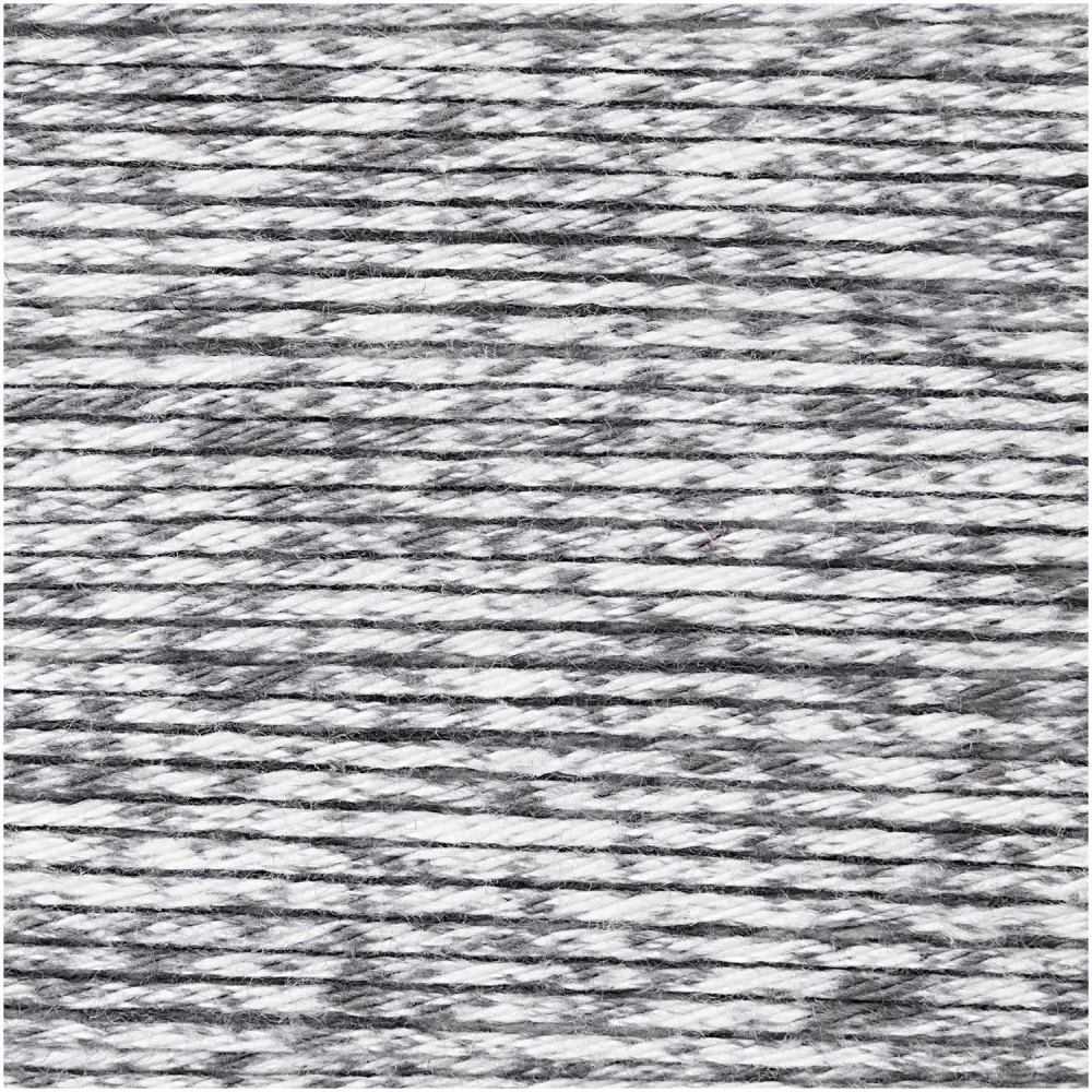 Ricorumi Spray DK cotton yarn - Rico Design - Grey, 25 g
