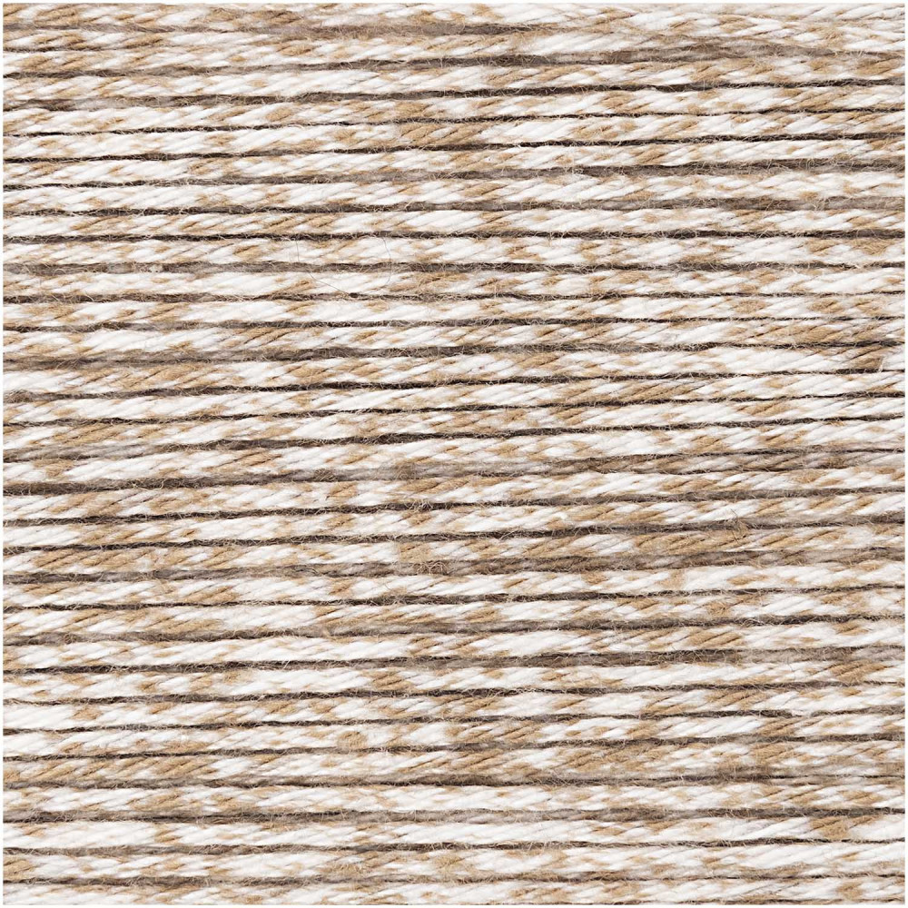 Ricorumi Spray DK cotton yarn - Rico Design - Beige, 25 g