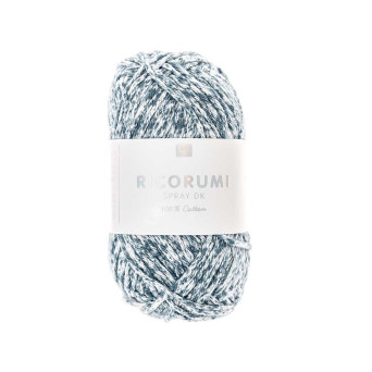 Włóczka bawełniana Ricorumi Spray DK - Rico Design - Teal, 25 g