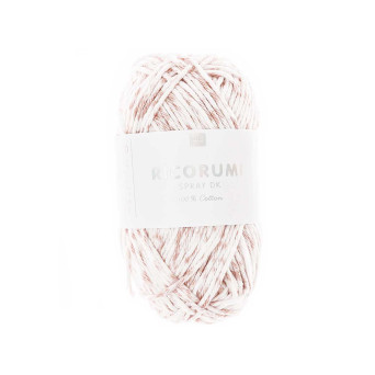 Włóczka bawełniana Ricorumi Spray DK - Rico Design - Pink, 25 g
