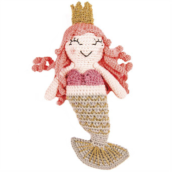 Zestaw do szydełkowania Ricorumi - Rico Design - Mermaid, 9 szt.