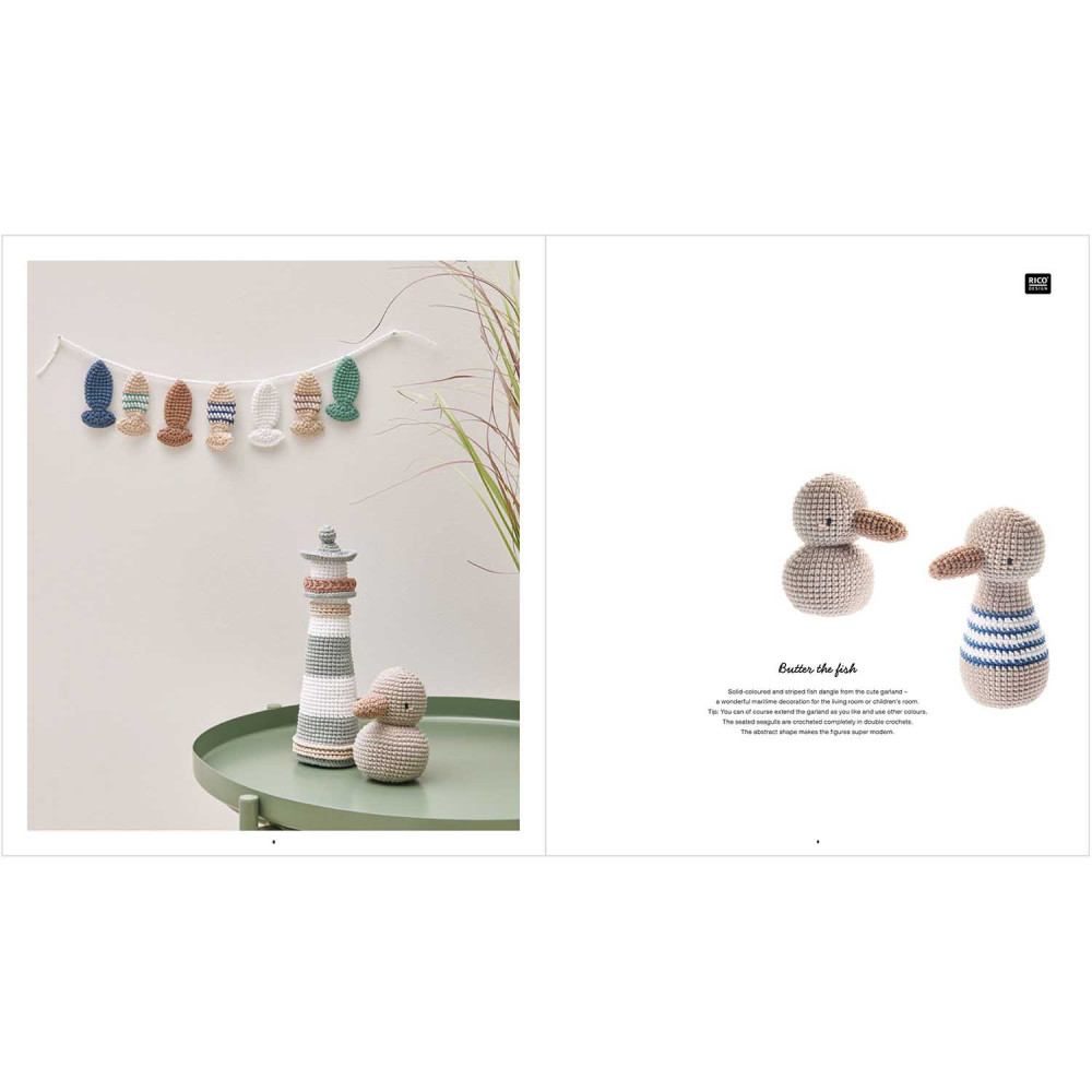 Booklet, instructions Ricorumi - Rico Design - Maritime