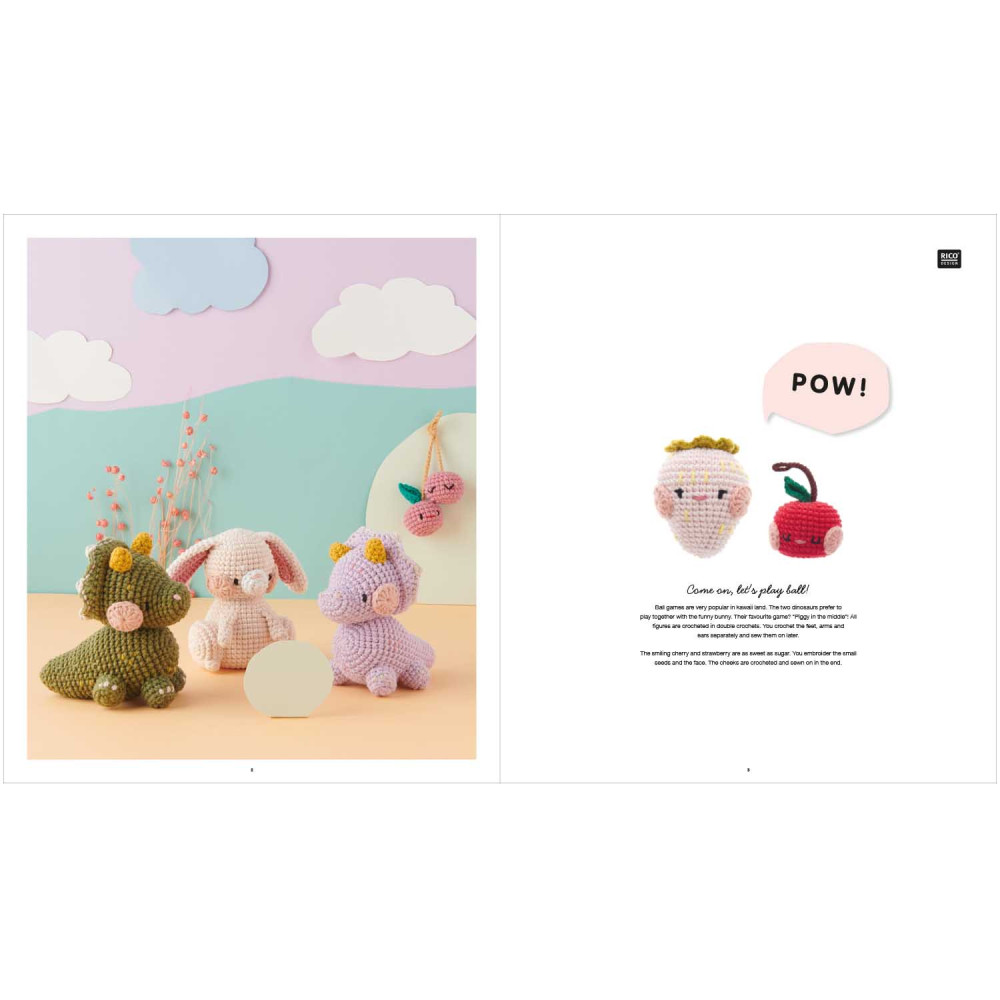 Podręcznik, instrukcja Ricorumi - Rico Design - Kawaii