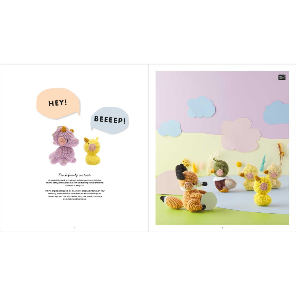 Podręcznik, instrukcja Ricorumi - Rico Design - Kawaii