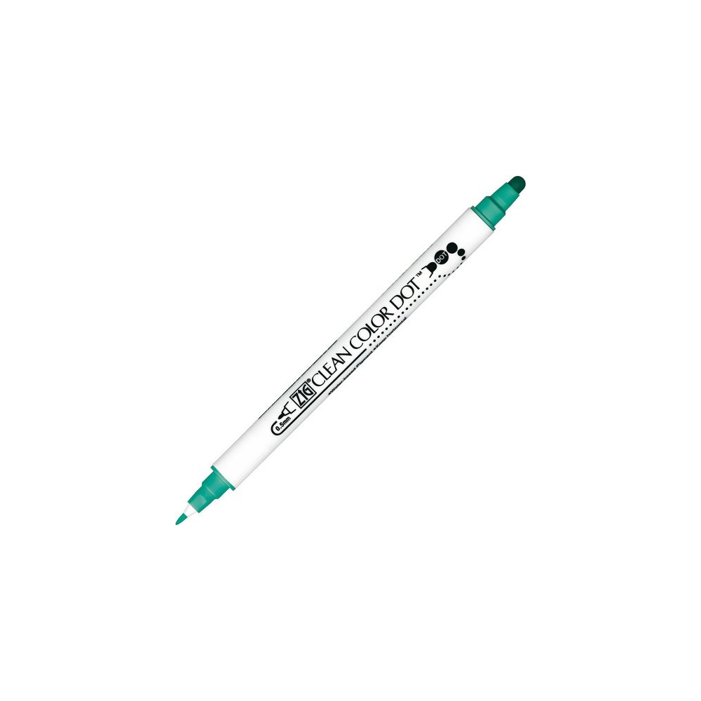 Double-sided Zig Clean Color Dot - Kuretake - Ocean