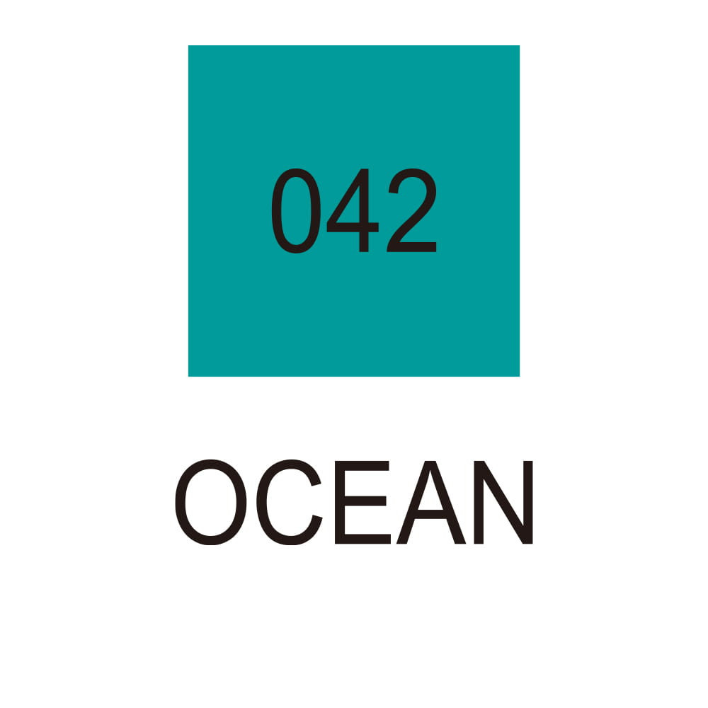 Double-sided Zig Clean Color Dot - Kuretake - Ocean