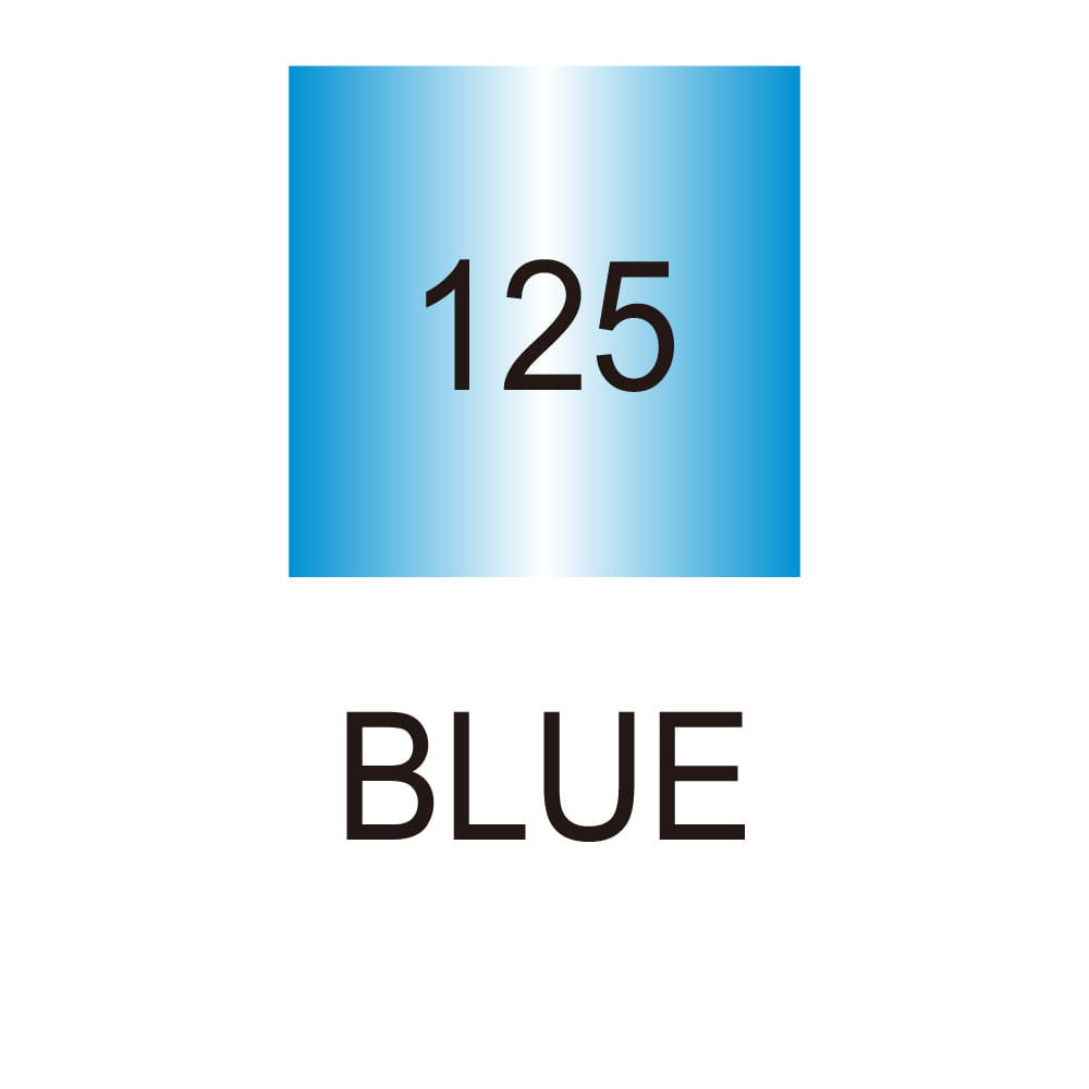 Pisak dwustronny Zig Clean Color Dot Metallic - Kuretake - Blue