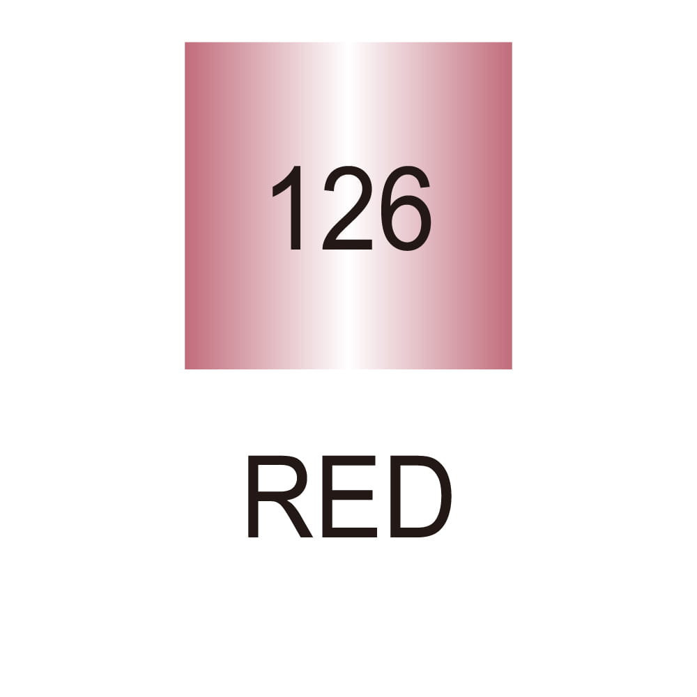 Double-sided Zig Clean Color Dot Metallic - Kuretake - Red