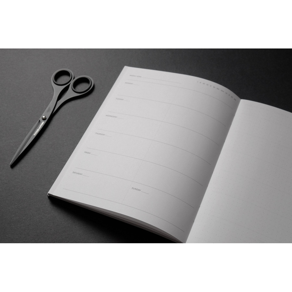 Monolit Planner - Papierniczeni - black