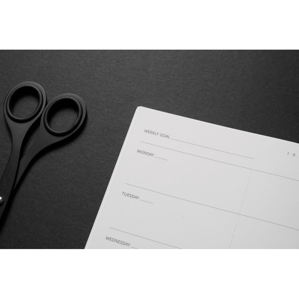 Planner Monolit - Papierniczeni - czarny