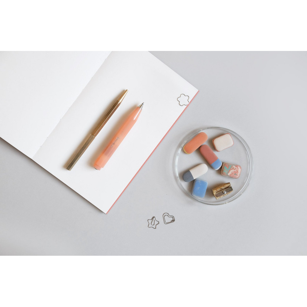 Kleks Notebook - Papierniczeni - plain, terrakota