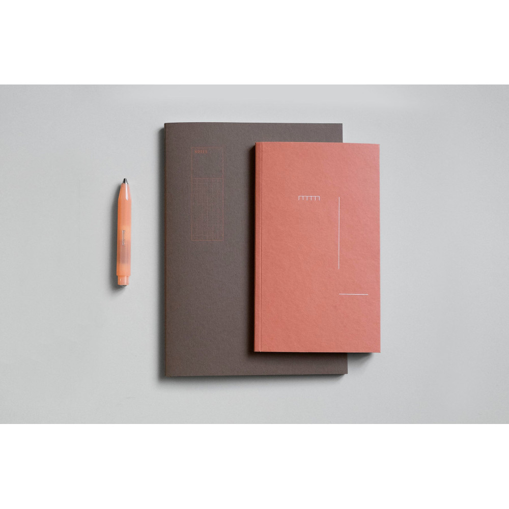 Notes Lico - Papierniczeni - gładki, terakota