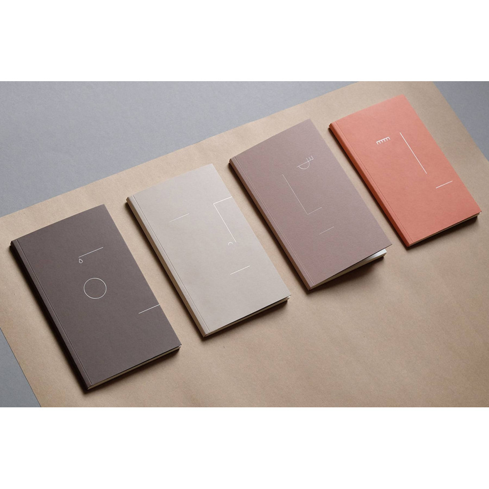 Kleks Notebook - Papierniczeni - plain, dusty pink