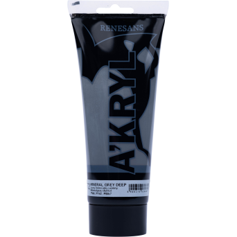 Farba akrylowa A'kryl - Renesans - 72, mineral grey deep, 200 ml