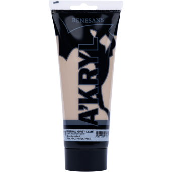 Farba akrylowa A'kryl - Renesans - 71, mineral grey light, 200 ml