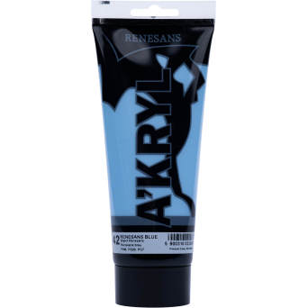 Farba akrylowa A'kryl - Renesans - błękit renesansu, 200 ml