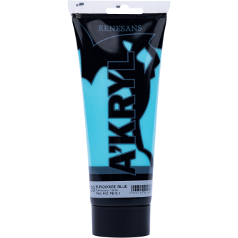 Farba akrylowa A'kryl - Renesans - turkusowa, 200 ml