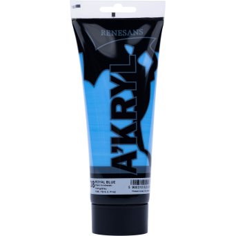 Farba akrylowa A'kryl - Renesans - błękit królewski, 200 ml