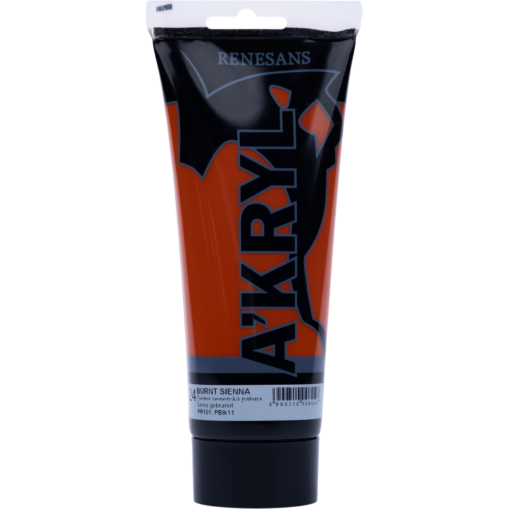 Farba akrylowa A'kryl - Renesans - siena palona, 200 ml