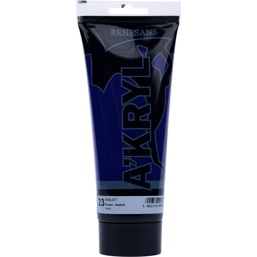 Farba akrylowa A'kryl - Renesans - fioletowa, 200 ml