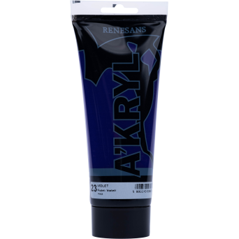 Acrylic A'kryl paint - Renesans - violet, 200 ml