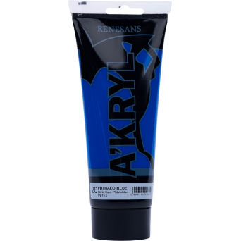 Farba akrylowa A'kryl - Renesans - błękit ftalowy, 200 ml