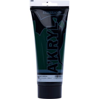Farba akrylowa A'kryl - Renesans - zieleń soczysta, 200 ml