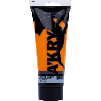 Farba akrylowa A'kryl - Renesans - żółć pomarańczowa, 200 ml