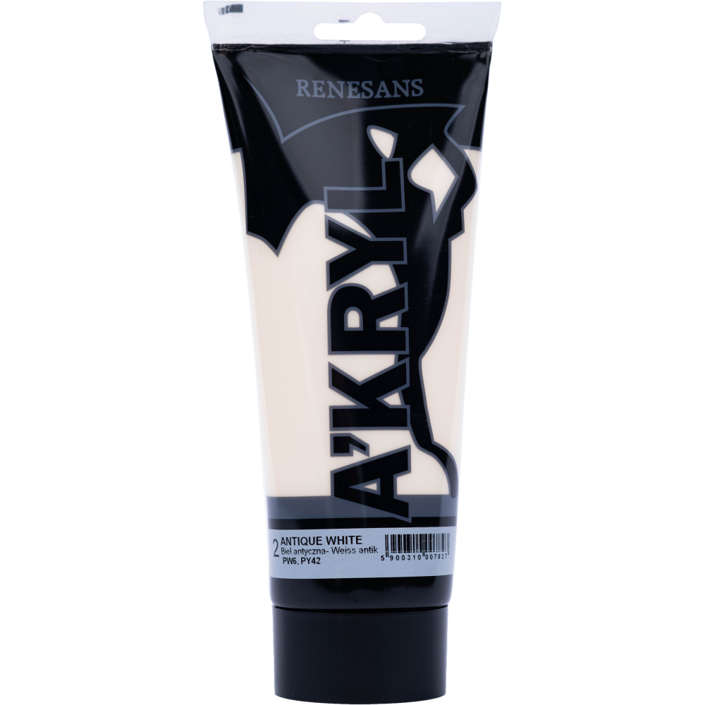Farba akrylowa A'kryl - Renesans - biel antyczna, 200 ml