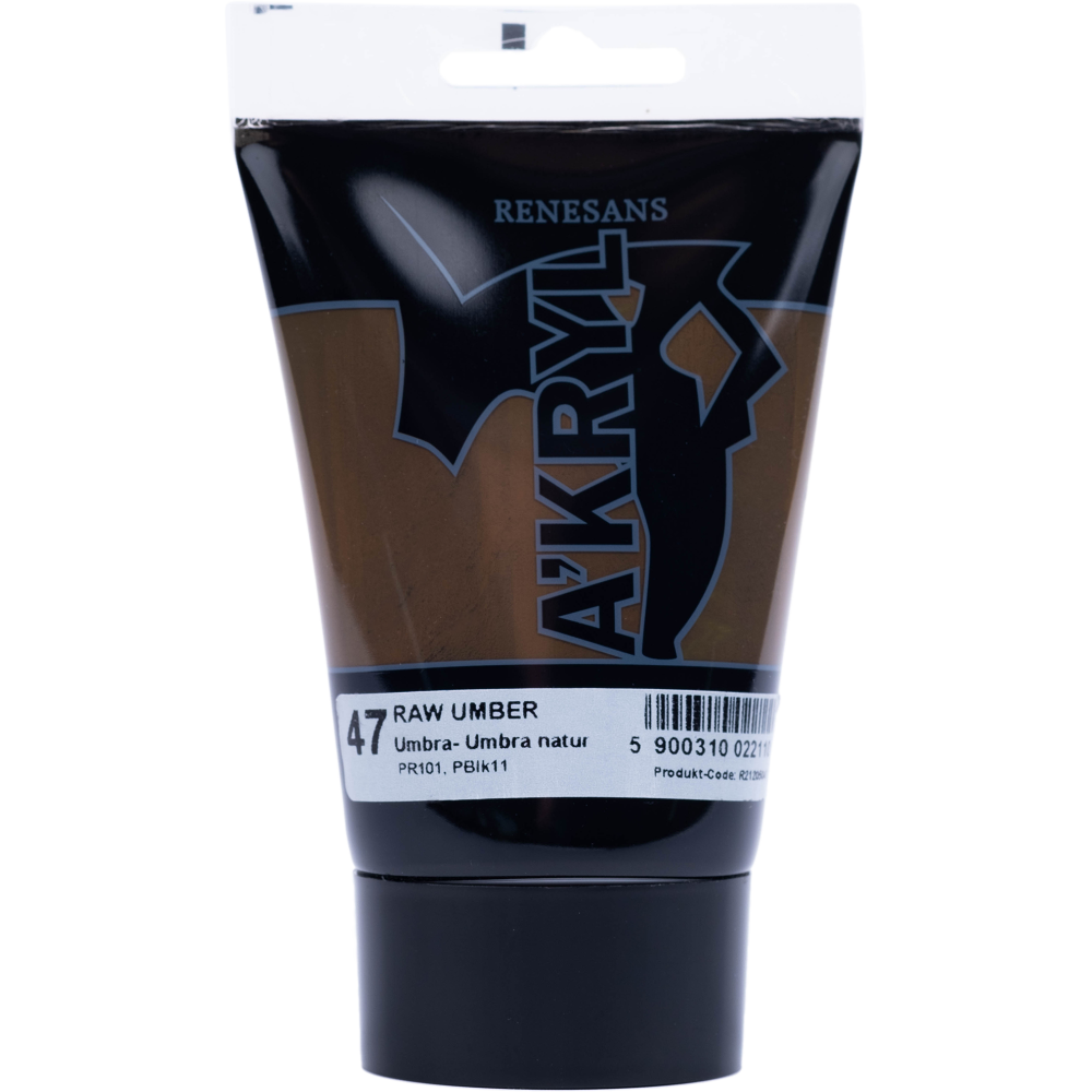 Farba akrylowa A'kryl - Renesans - umbra naturalna, 100 ml