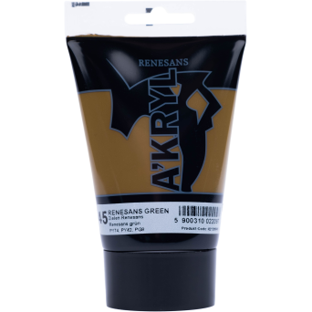 Farba akrylowa A'kryl - Renesans - zieleń renesansowa, 100 ml