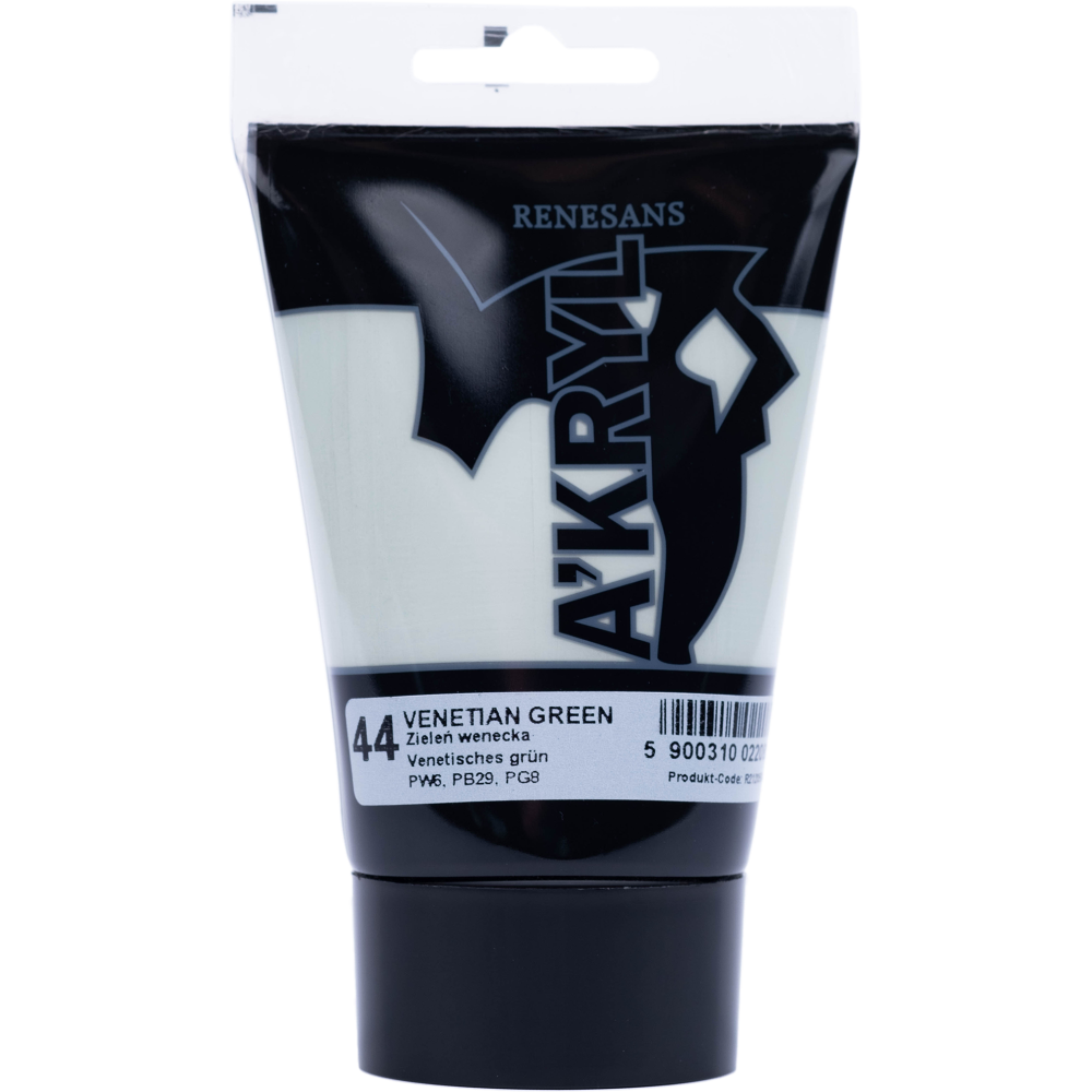 Farba akrylowa A'kryl - Renesans - zieleń wenecka, 100 ml