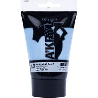 Farba akrylowa A'kryl - Renesans - błękit renesansu, 100 ml