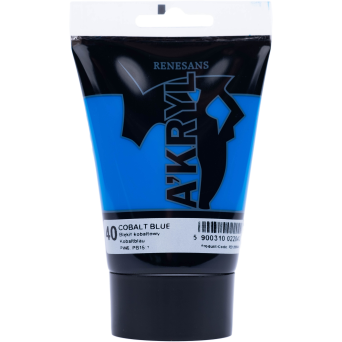 Farba akrylowa A'kryl - Renesans - błękit kobaltowy, 100 ml