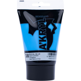 Acrylic A'kryl paint - Renesans - king's blue, 100 ml