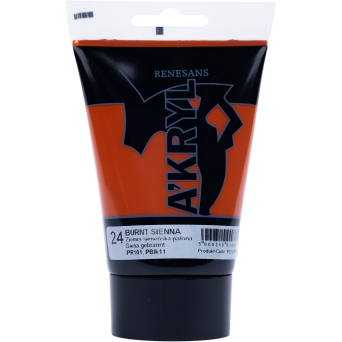 Farba akrylowa A'kryl - Renesans - siena palona, 100 ml