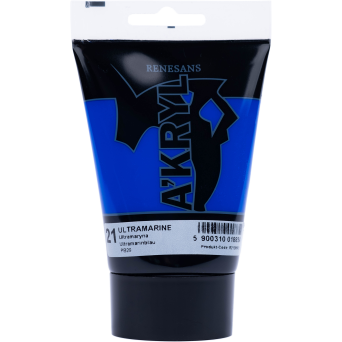Acrylic A'kryl paint - Renesans - ultramarine, 100 ml