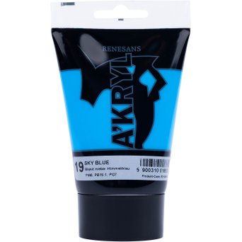Farba akrylowa A'kryl - Renesans - błękit nieba, 100 ml