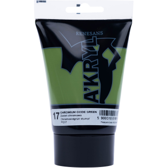 Farba akrylowa A'kryl - Renesans - zieleń chromowa, 100 ml