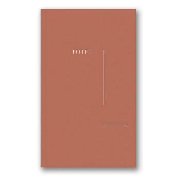 Kleks Notebook - Papierniczeni - plain, terrakota