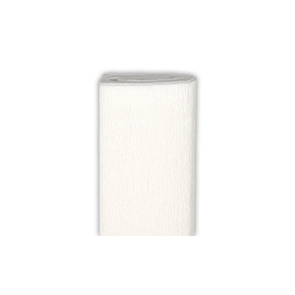 Crepe Paper 50 x 200 cm White