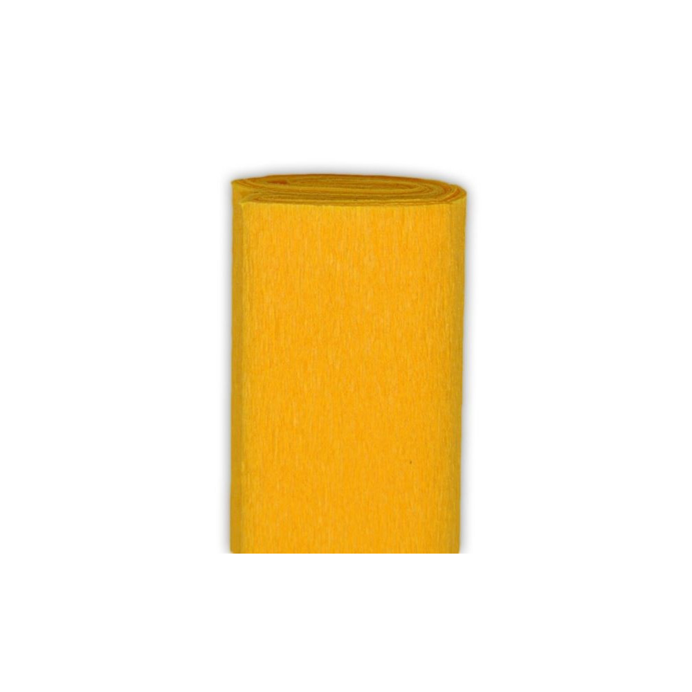 Crepe Paper 50 x 200 cm Dark Yellow