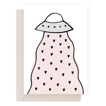 Greeting card - Eökke - Love invasion, 12 x 17 cm