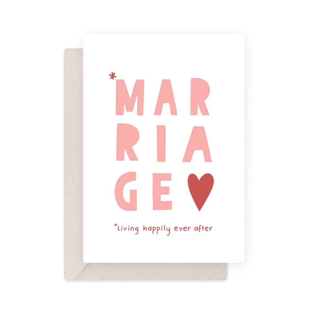 Greeting card - Eökke - Marriage, 12 x 17 cm