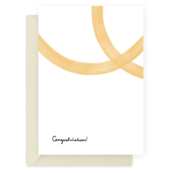 Greeting card - Eökke - Congratulations!, 12 x 17 cm