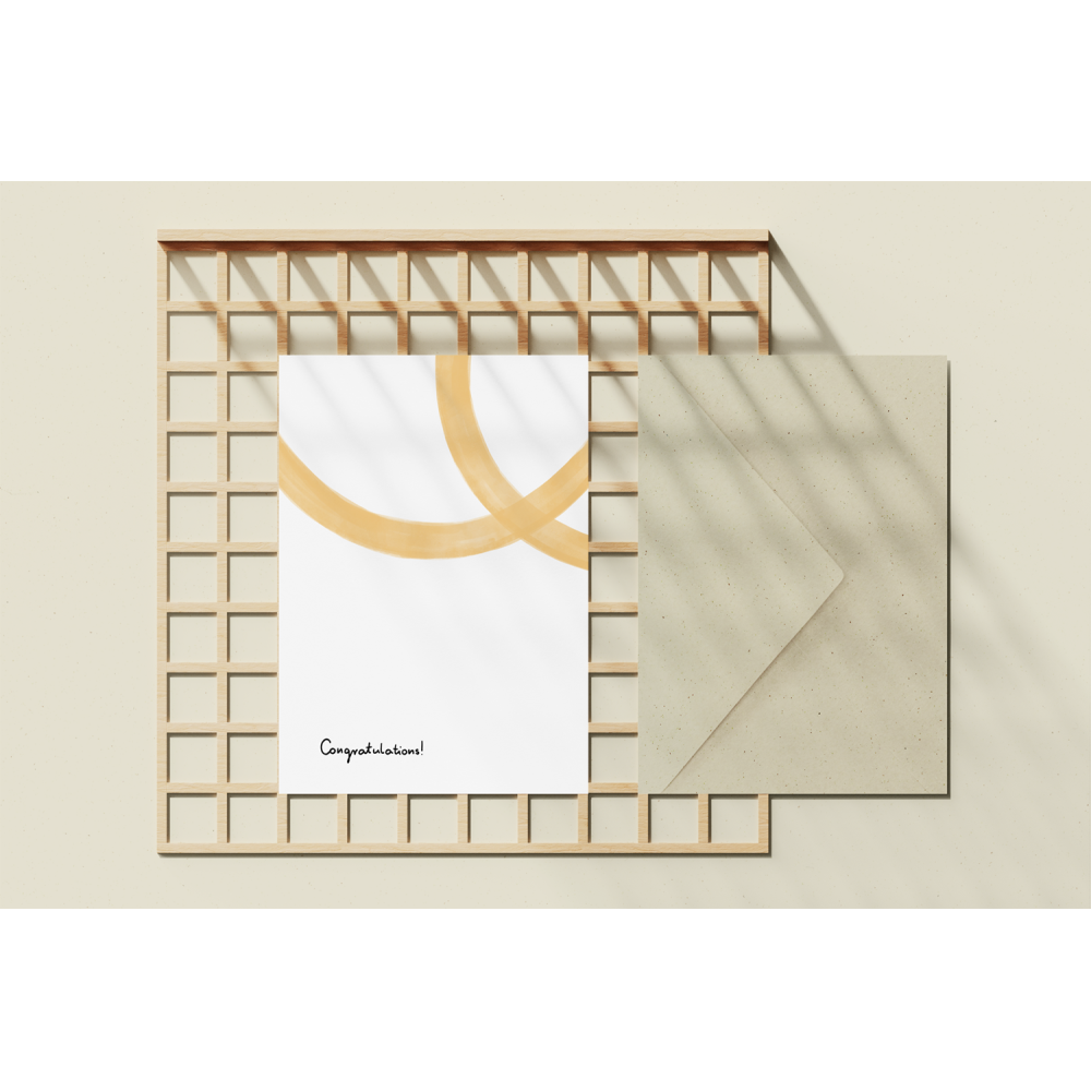 Greeting card - Eökke - Congratulations!, 12 x 17 cm